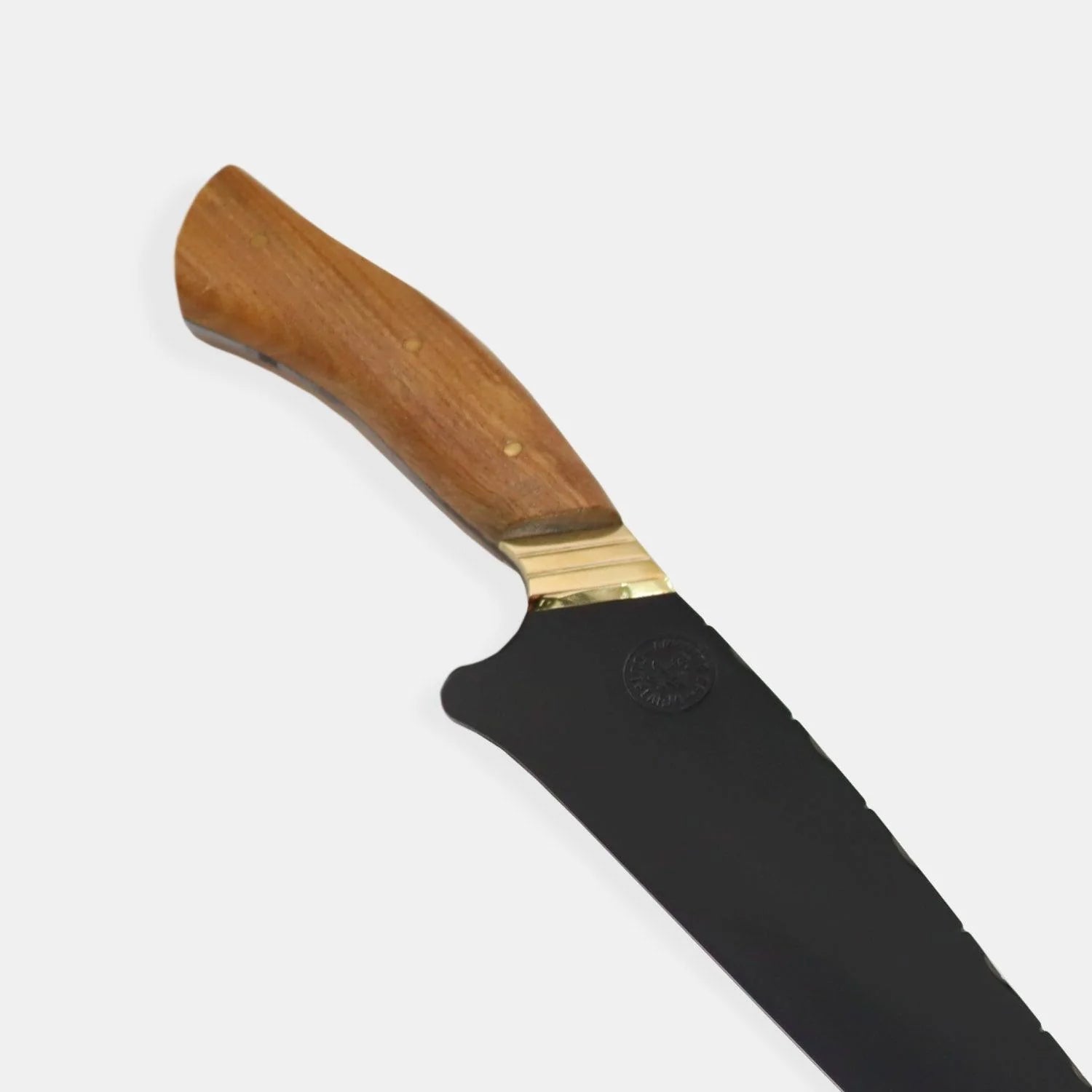 Faca Churrasco Artesanal Personalizada Gaúcha | Carbono Fosfatizado 8"