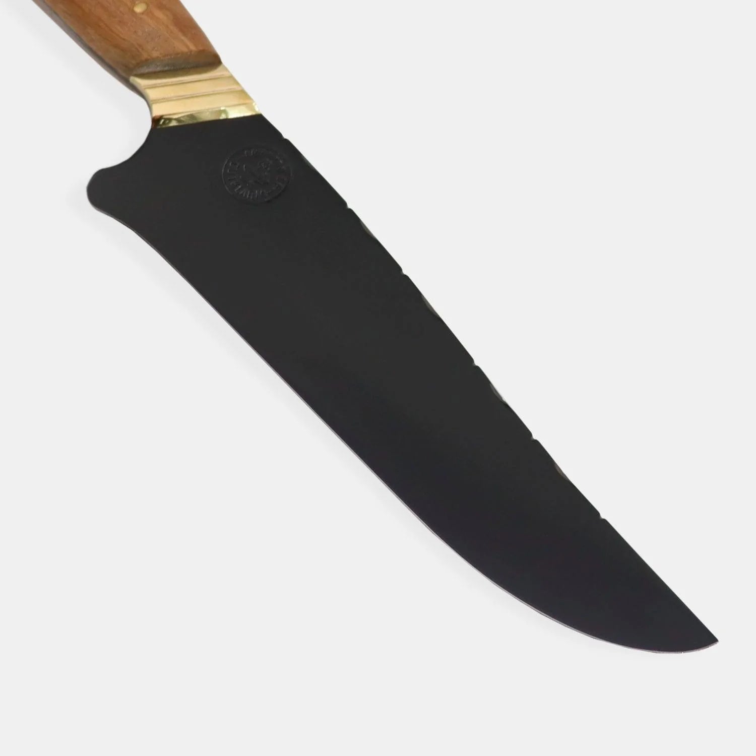 Faca Churrasco Artesanal Personalizada Gaúcha | Carbono Fosfatizado 8"
