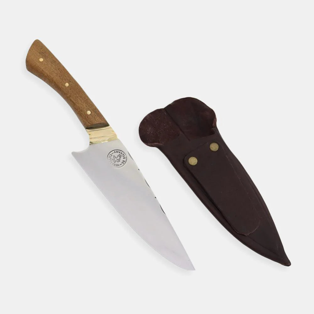 Faca Churrasco Artesanal Personalizada Virilheira | Aço Inox 6"