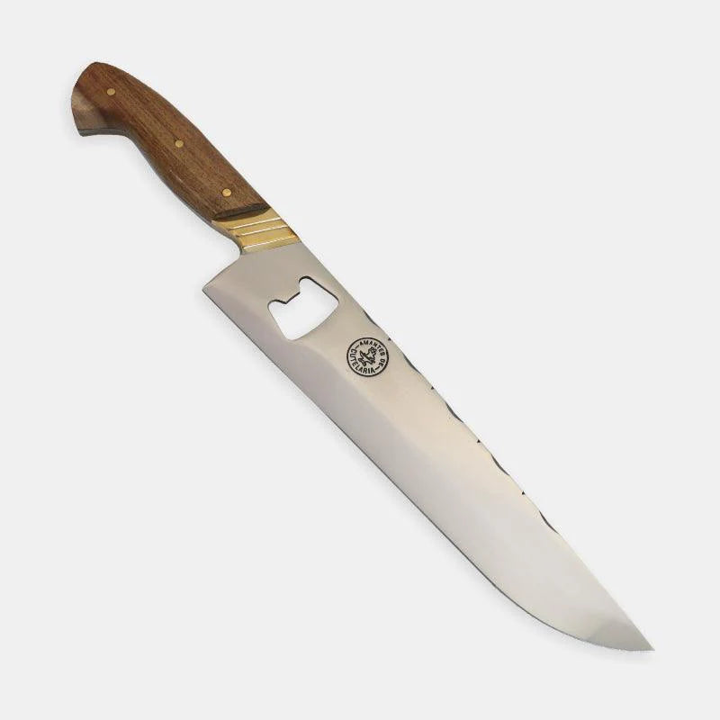Faca Churrasco Picanheira Abridor Personalizada | Aço Inox 10"