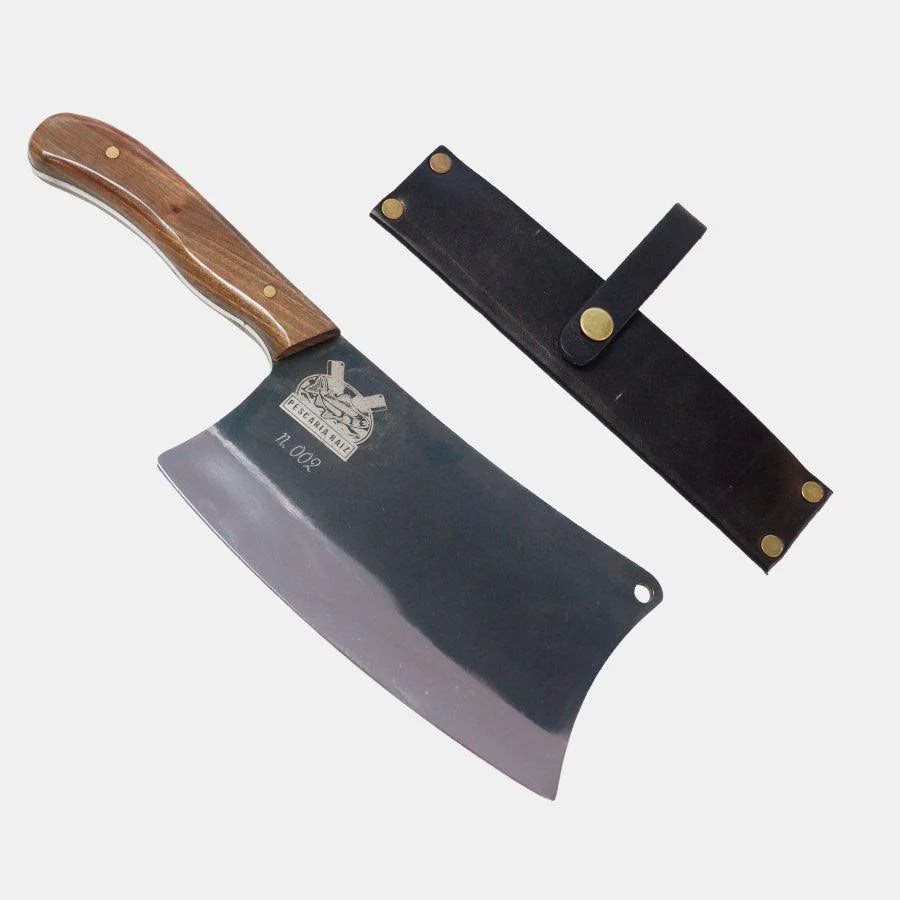 Cutelo Churrasco Artesanal Personalizado Raiz | Brut Forge 7"