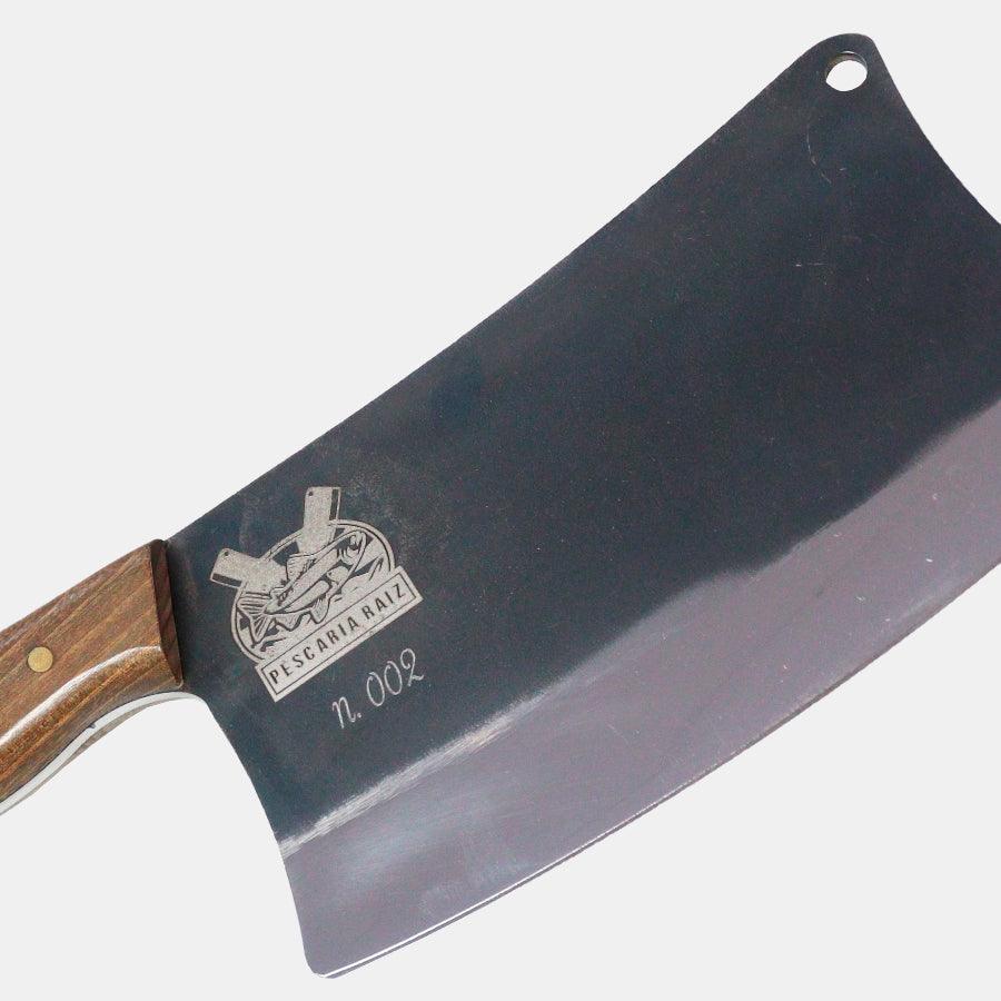 Cutelo Churrasco Artesanal Personalizado Raiz | Brut Forge 7"