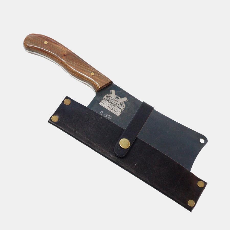 Cutelo Churrasco Artesanal Personalizado Raiz | Brut Forge 7"