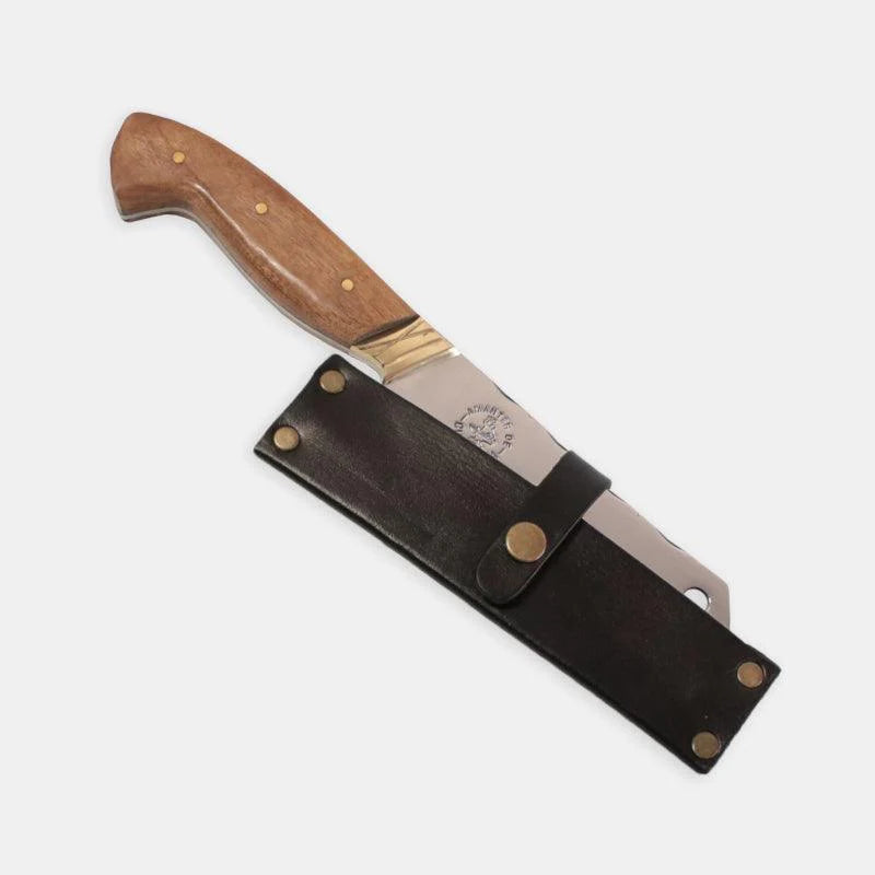 Cutelo Churrasco Artesanal Personalizado | Aço Inox 6"
