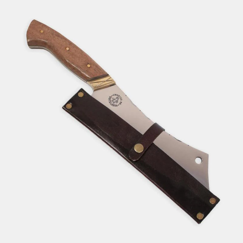 Cutelo Churrasco Artesanal Personalizado | Aço Inox 9"
