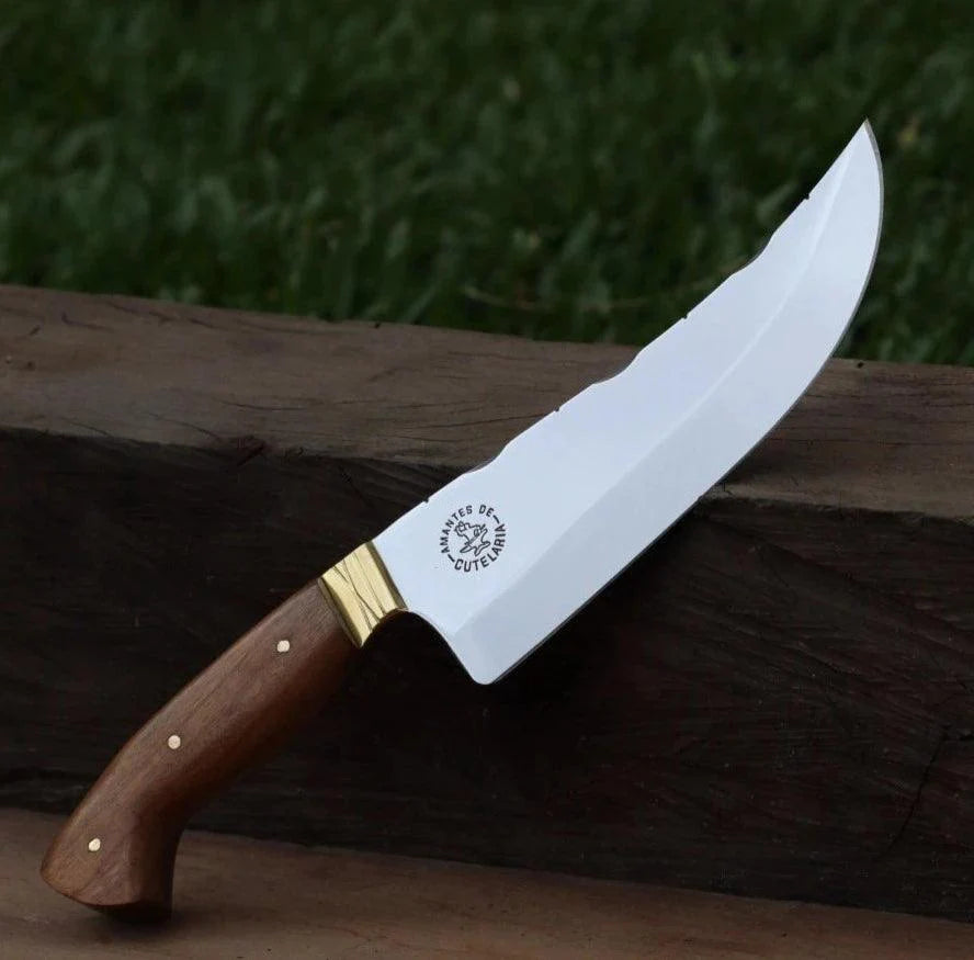 Faca Churrasco Artesanal Personalizada Coreadeira | Inox 7"