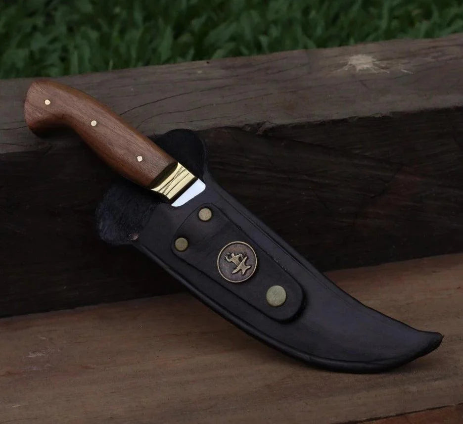 Faca Churrasco Artesanal Personalizada Coreadeira | Inox 7"