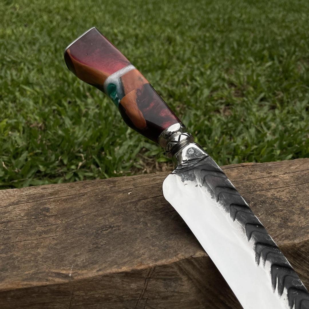 Faca Artesanal para Churrasco Forjadas Sortidas | Brut Forge
