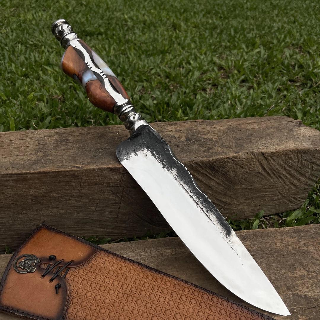 Faca Artesanal para Churrasco Forjadas Sortidas | Brut Forge