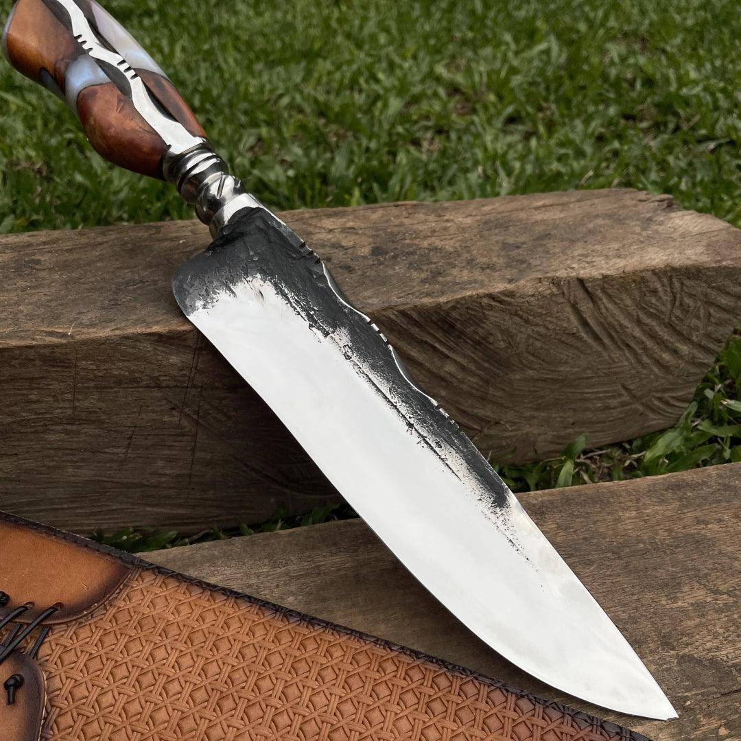 Faca Artesanal para Churrasco Forjadas Sortidas | Brut Forge