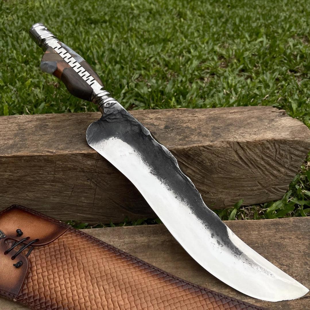 Faca Artesanal para Churrasco Forjadas Sortidas | Brut Forge