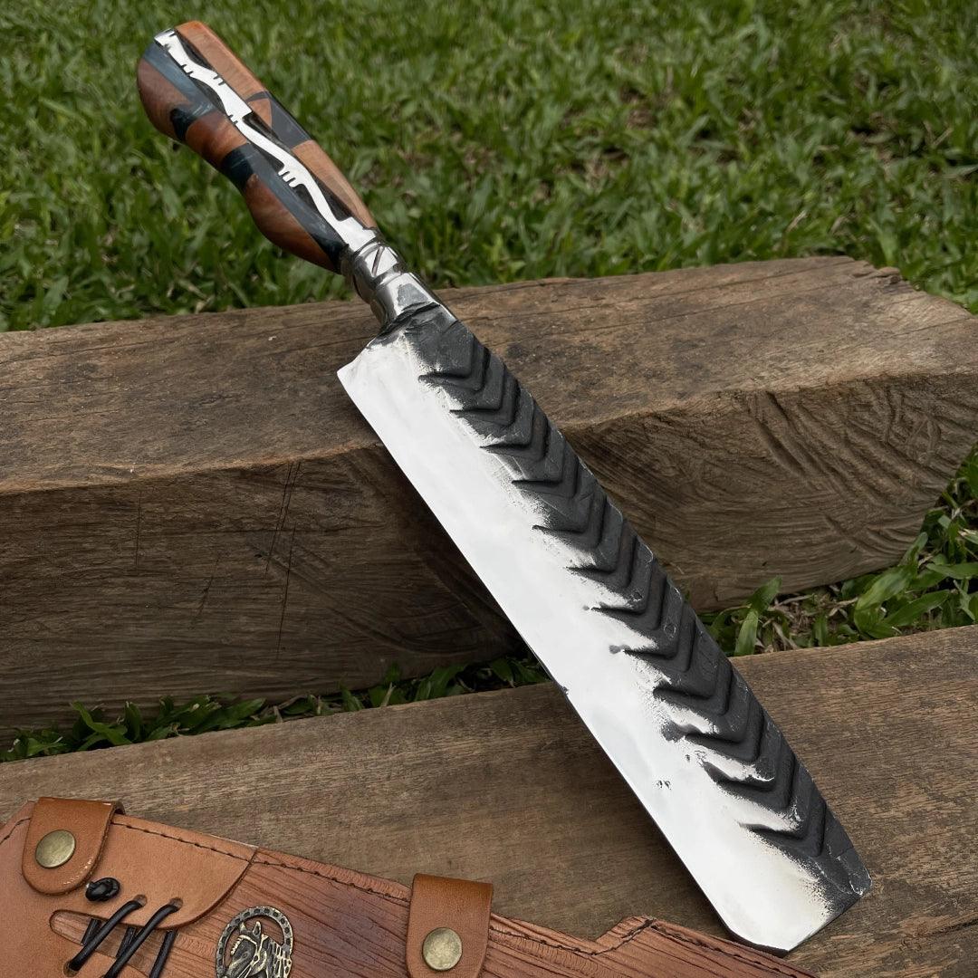 Faca Artesanal para Churrasco Forjadas Sortidas | Brut Forge