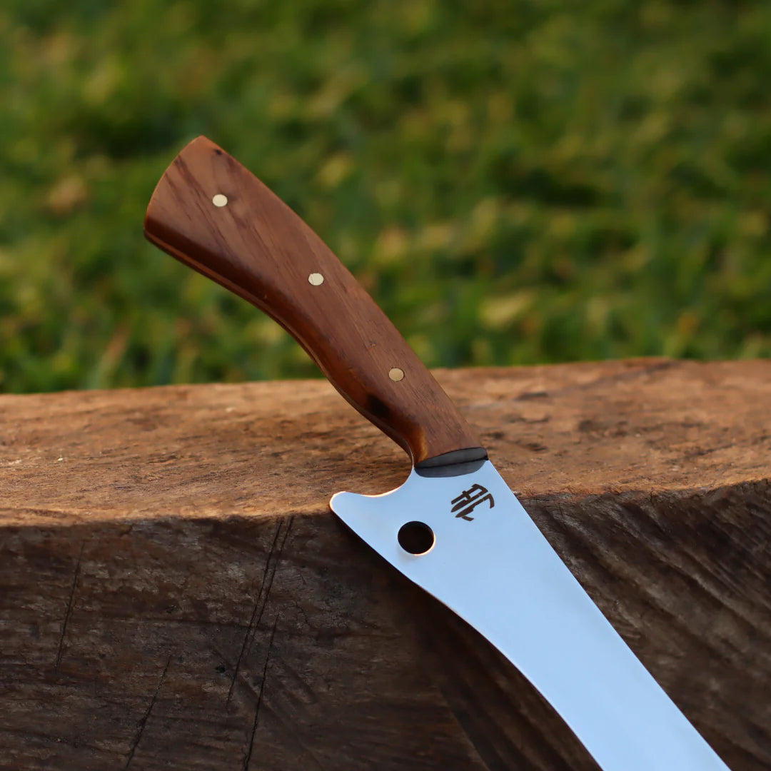 Faca Artesanal para Churrasco Aço Inox Persa | 10"