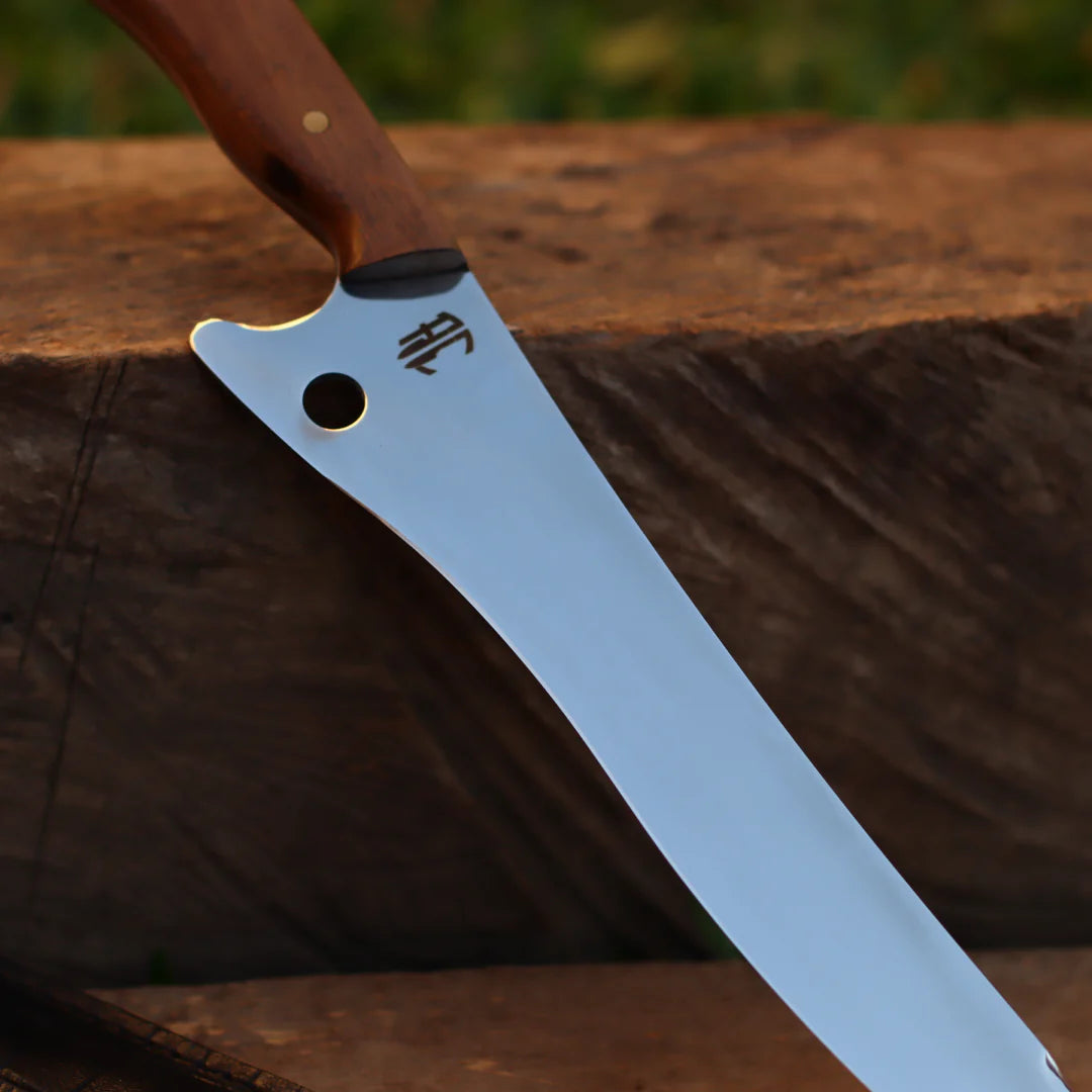 Faca Artesanal para Churrasco Aço Inox Persa | 10"