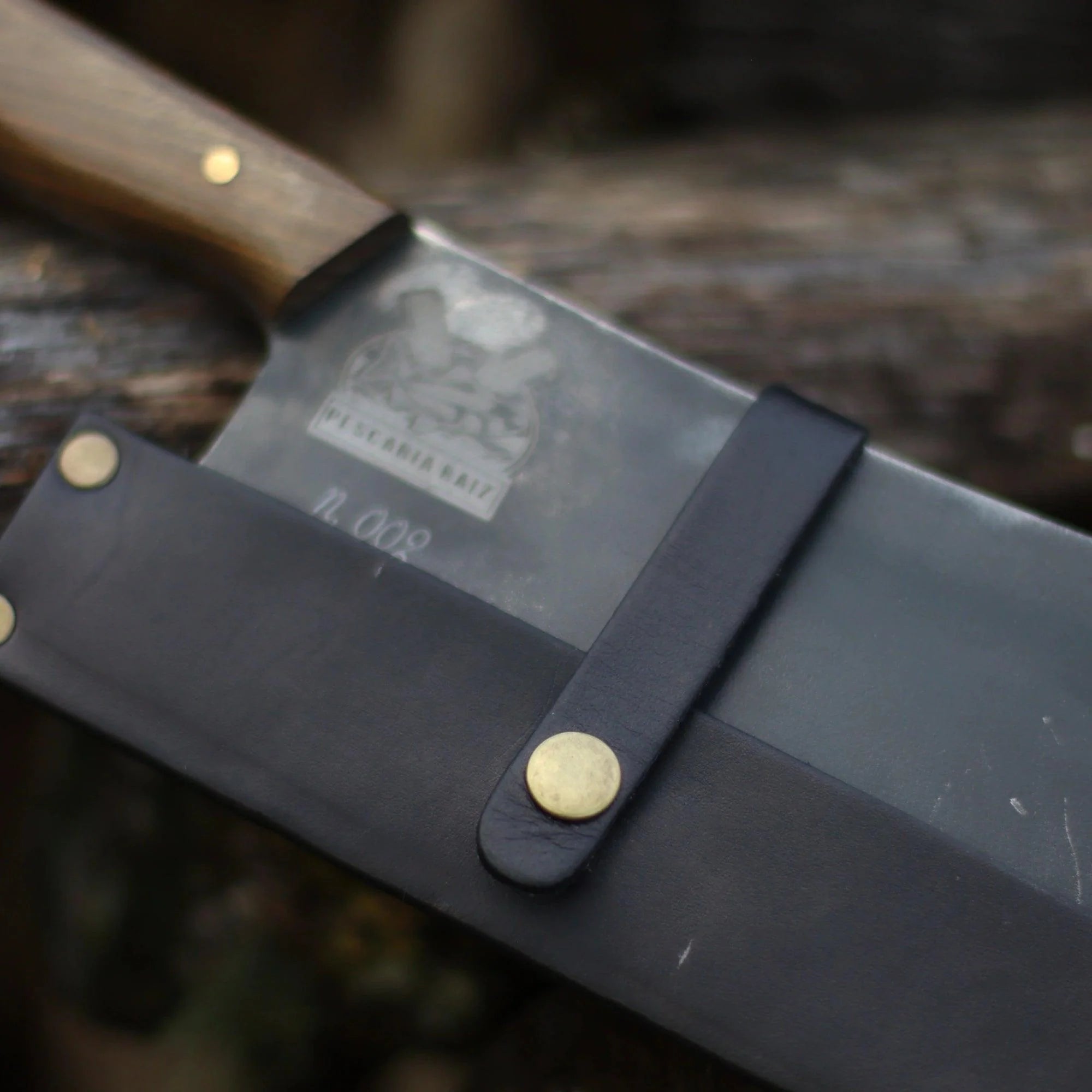 Cutelo Churrasco Artesanal Personalizado Raiz | Brut Forge 7"