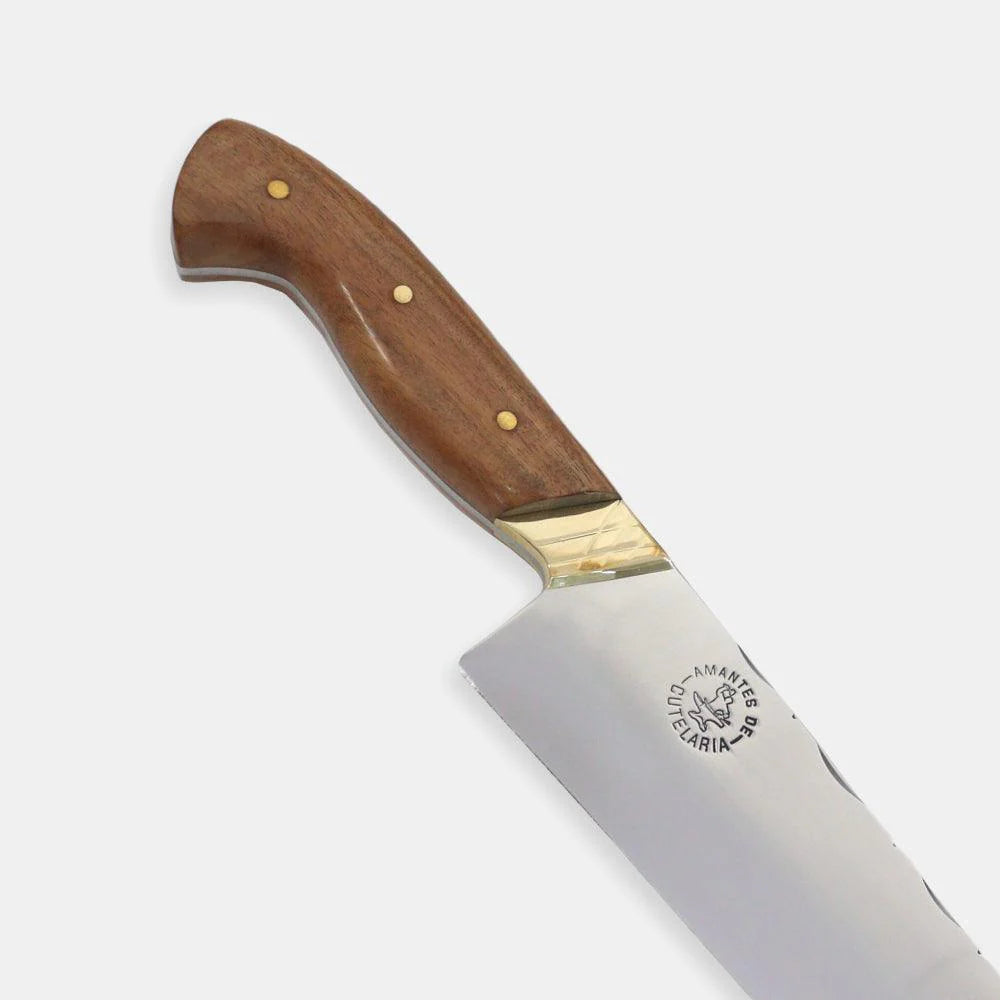 Faca Churrasco Artesanal Picanheira Tradicional | Aço Inox 10"